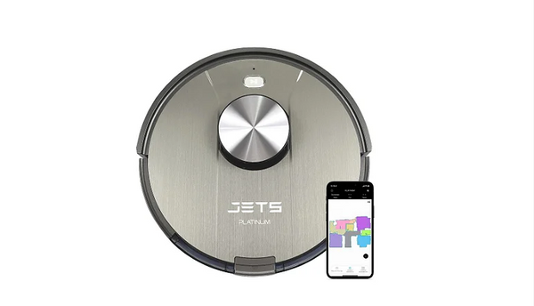 Robô Aspirador JETS Platinum - Mapeamento à Laser de Alta Precisão
