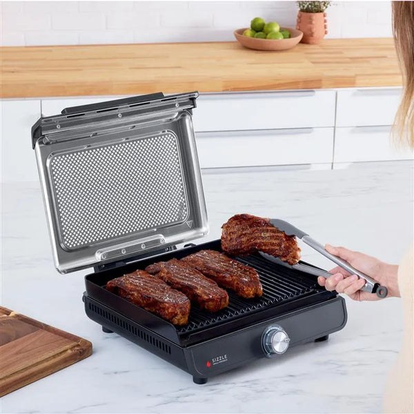 Grill Elétrico 2 em 1 Ninja Sem Fumaça Bivolt