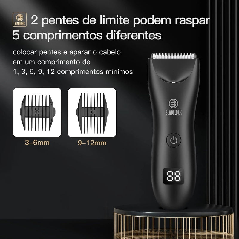Máquina Íntima Masculina – Corte Seguro e Sem Irritação